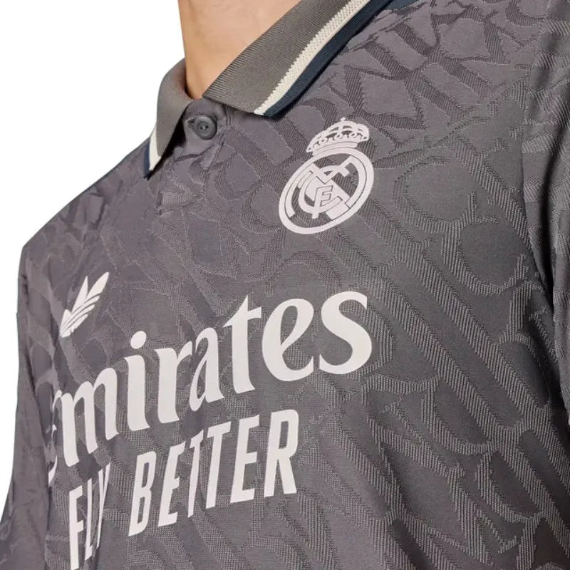 Camisa Real Madrid Third 24/25 Adidas Torcedor Masculina - Rezenha 10 FC