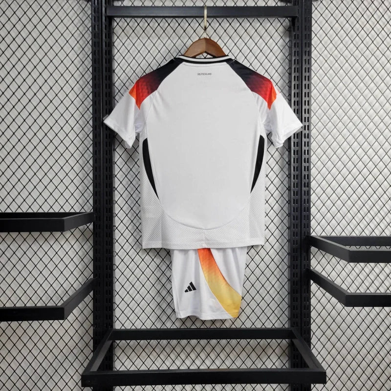 Conjunto Infantil Alemanha Home Adidas Torcedor 24/25 - Rezenha 10 FC