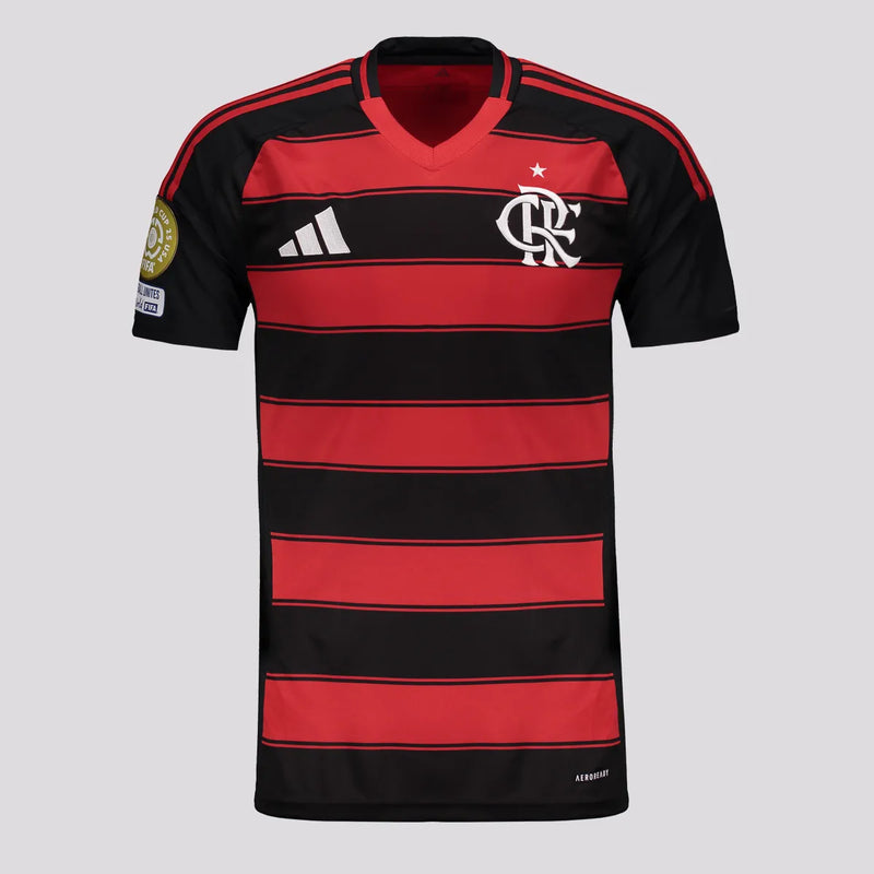 Camisa Flamengo 25/26 Home Adidas Torcedor - Patch Mundial de Clubes - Rezenha 10 FC