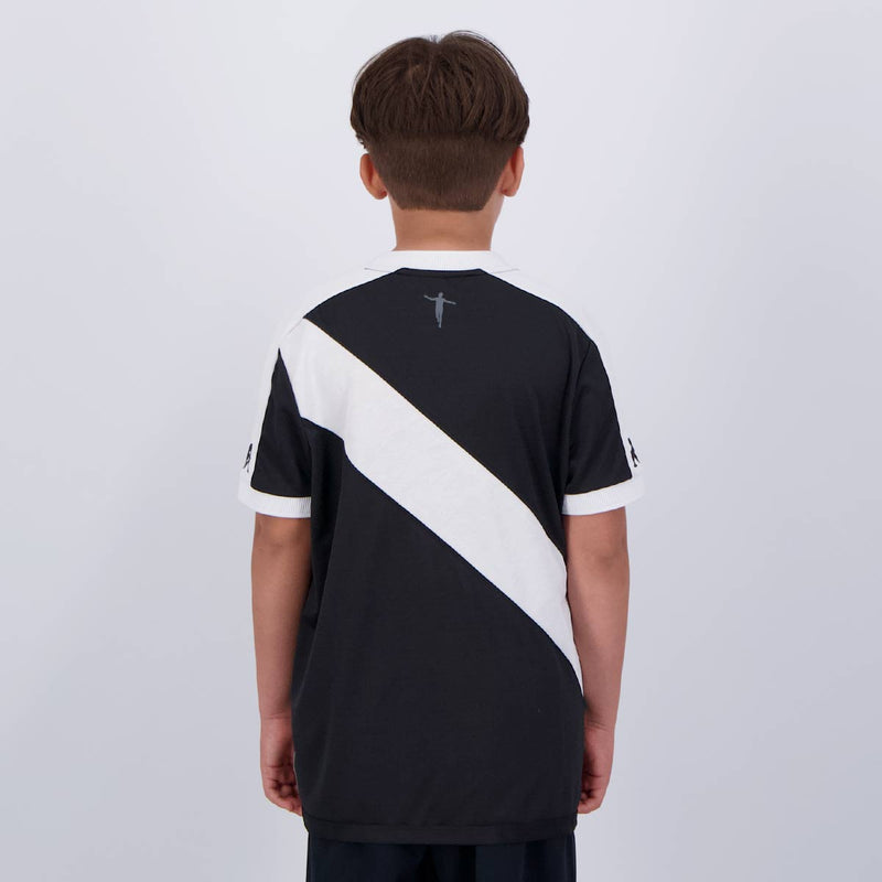 Conjunto Infantil Vasco Home Kappa Torcedor 24/25 - Rezenha 10 FC