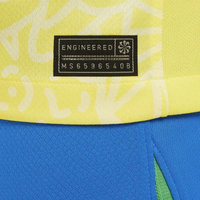 Conjunto Infantil Brasil Home Nike Torcedor 24/25 - Rezenha 10 FC