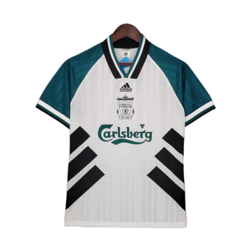 Camisa Retrô Liverpool 1993/95 Adidas Masculino Branco - Rezenha 10 FC