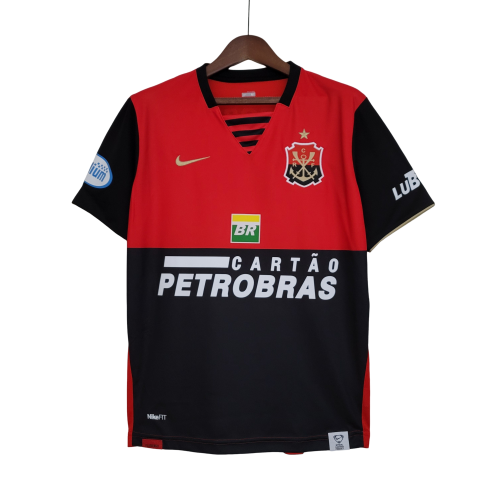 Camisa Umbro Flamengo 2008 - Retrô- Vermelho e Preto - Rezenha 10 FC