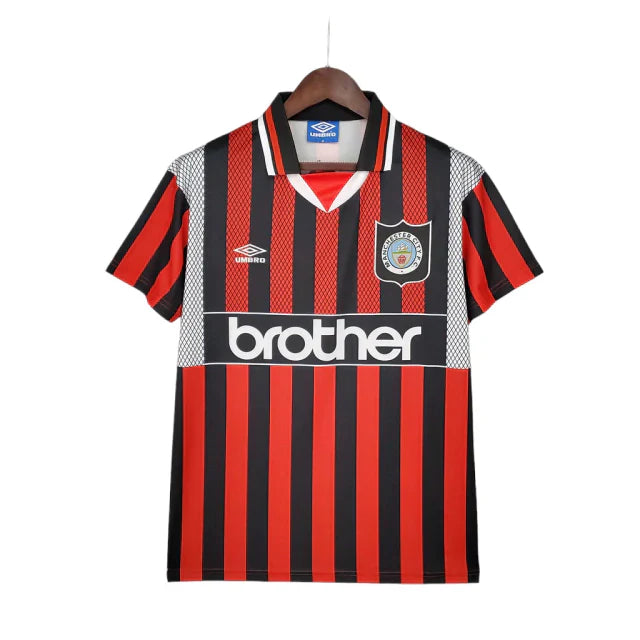 Camisa Manchester City Retrô 2011/2012 Azul - Umbro - Rezenha 10 FC