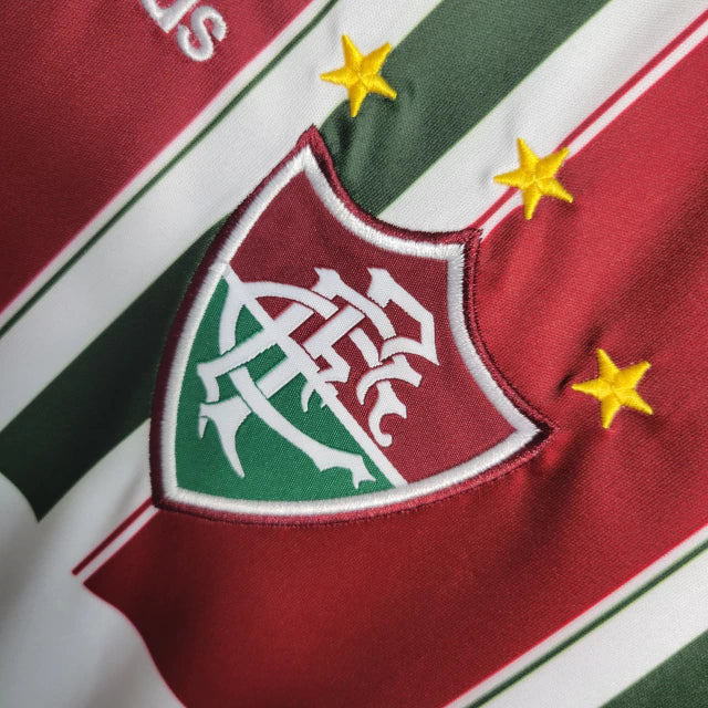 Camisa Fluminense I 2012 Adidas Retro Masculina - Tricolor Unimed - Rezenha 10 FC