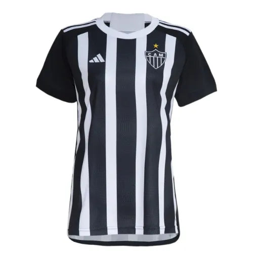 Camisa Atlético Mineiro Feminina Home 24/25 Adidas Torcedor - Rezenha 10 FC
