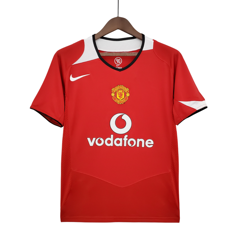Camisa Retro Manchester United 04/06 Home Nike Torcedor - Vermelho - Rezenha 10 FC