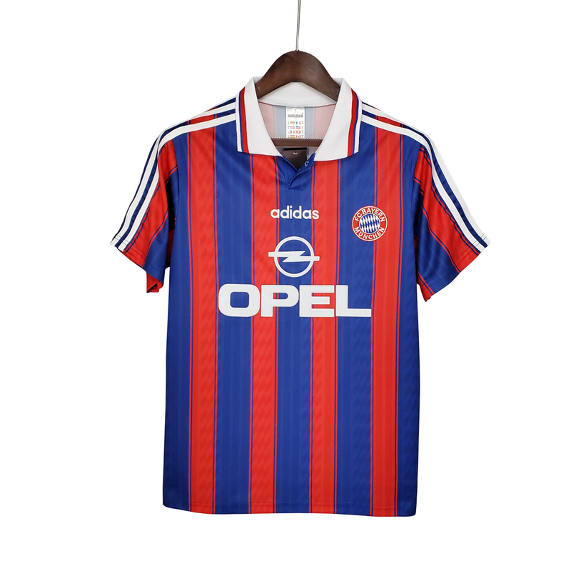 Camisa Retro Bayern Munich 95/97 Home Torcedor - Listrado - Rezenha 10 FC