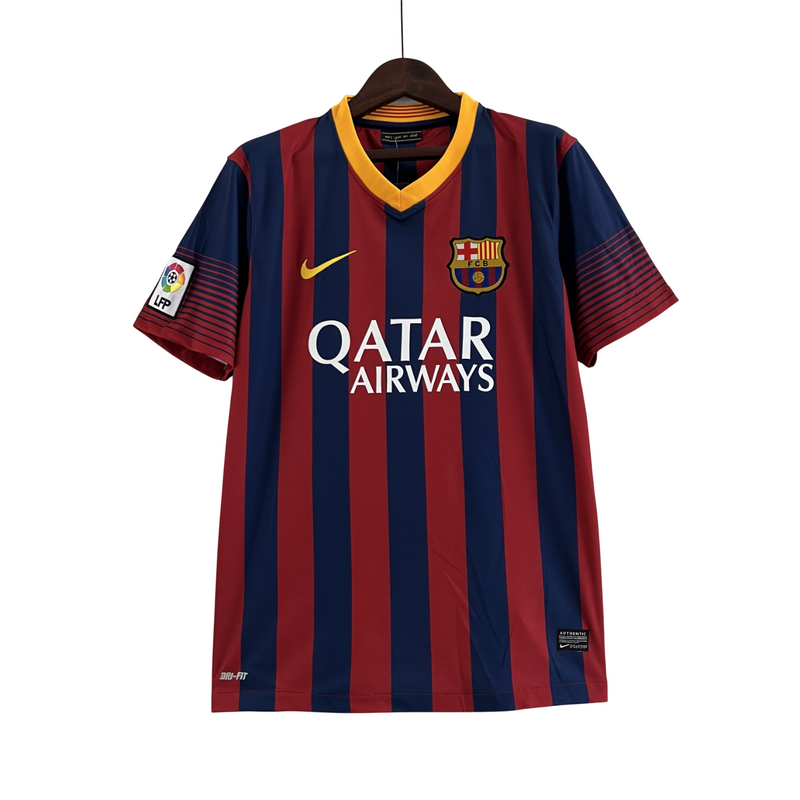 Camisa Retro Barcelona 13/14 Home Nike Torcedor - Listrado - Rezenha 10 FC
