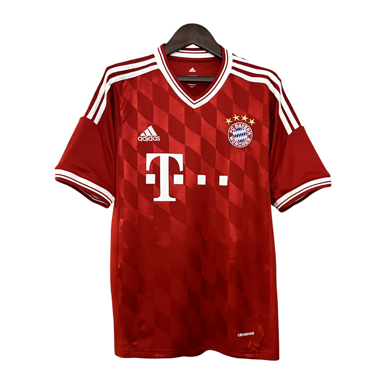 Camisa Retro Bayern Munich 13/14 Home Adidas Torcedor - Vermelha - Rezenha 10 FC