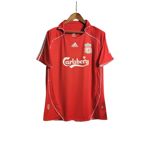 Camisa Retrô Liverpool Adidas 2006/07 Masculino Vermelho - Rezenha 10 FC