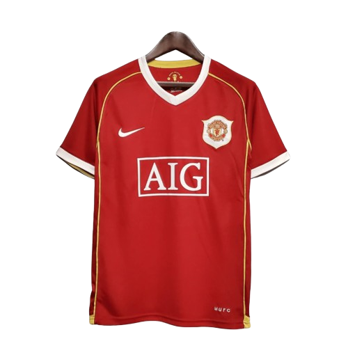 Camisa Retrô Manchester United Nike 2006/07 Masculino Vermelho - Rezenha 10 FC