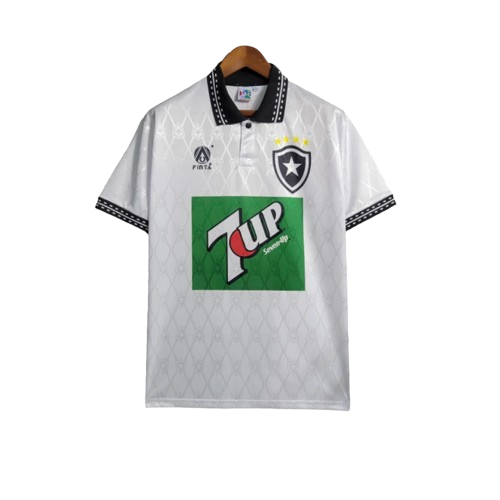 Camisa Retrô Botafogo ll 1995/96 Masculino Branco - Rezenha 10 FC