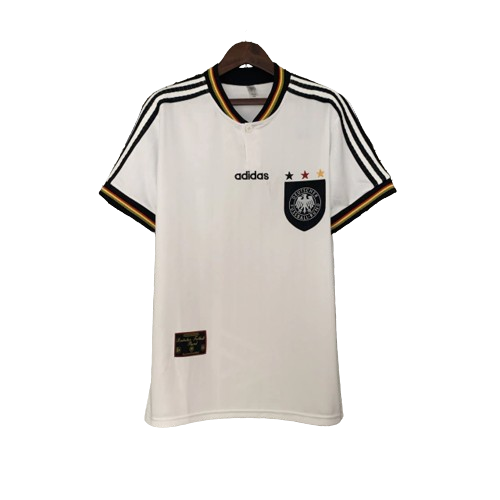 Camisa Retro Seleção Alemanha - 1996 Branco - Rezenha 10 FC