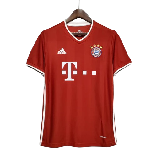 Camisa Retrô Bayern de Munique I Home 2020/21 Masculina Vermelha - Rezenha 10 FC