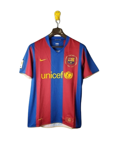 Camisa Barcelona Retrô 2006/2007 - Nike Azul Grená - Rezenha 10 FC