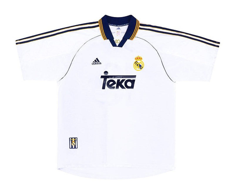 Camisa I Retrô Real Madrid - 98/00 - Rezenha 10 FC