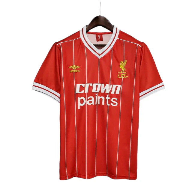Camisa Liverpool Retrô 1984 Vermelha - Umbro - Rezenha 10 FC