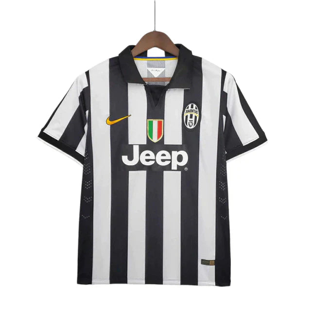 Camisa Juventus Retrô 2014/2015 Preta e Branca - Nike - Rezenha 10 FC