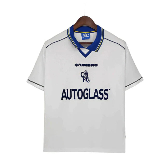 Camisa Chelsea Retrô 1998/2000 Branca - Umbro - Rezenha 10 FC