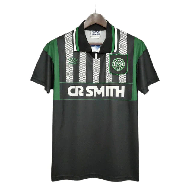 Camisa Retrô Celtic Umbro 1994/96 Masculino Preta - Rezenha 10 FC