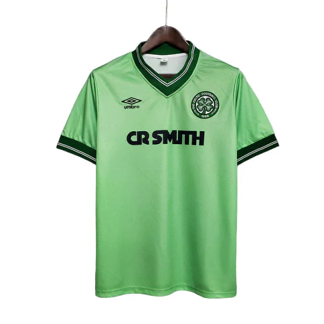 Camisa Celtic Retrô 1984/1986 Verde - Umbro - Rezenha 10 FC