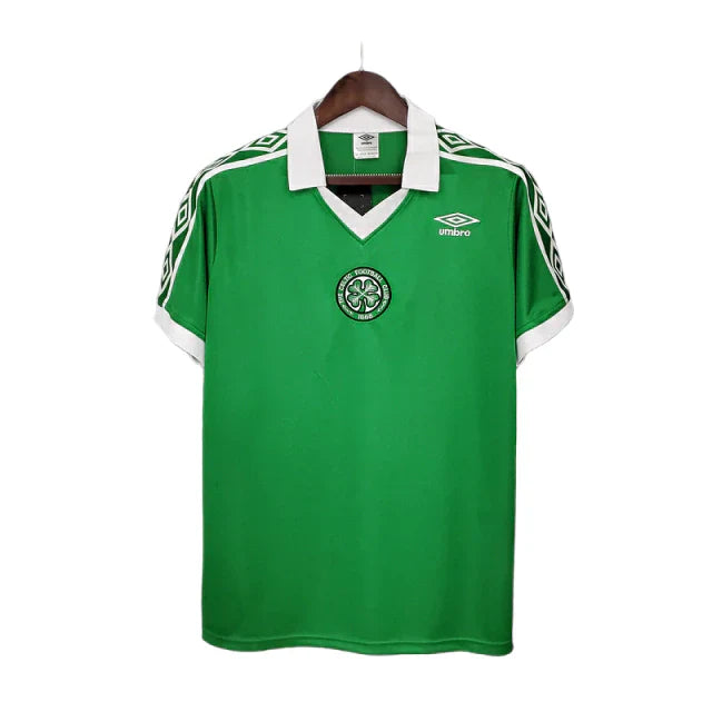 Camisa Celtic Retrô 1980 Verde - Umbro - Rezenha 10 FC
