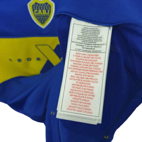 Camisa Boca Juniors Retrô 2005 Azul e Amarela - Nike - Rezenha 10 FC