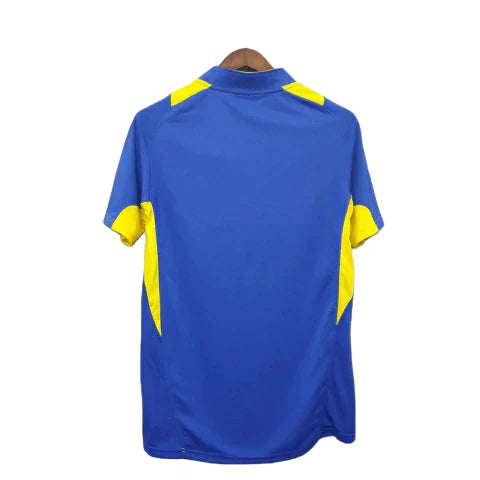 Camisa Boca Juniors Retrô 2005 Azul e Amarela - Nike - Rezenha 10 FC