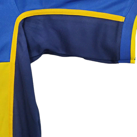 Camisa Boca Juniors Retrô 2002 Azul e Amarela - Nike - Rezenha 10 FC