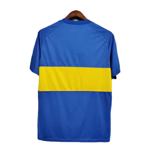 Camisa Boca Juniors Retrô 1981 Azul e Amarela - Adidas - Rezenha 10 FC