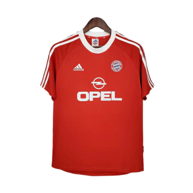 Camisa Bayern de Munique Retrô 2000/2001 Vermelha - Adidas - Rezenha 10 FC