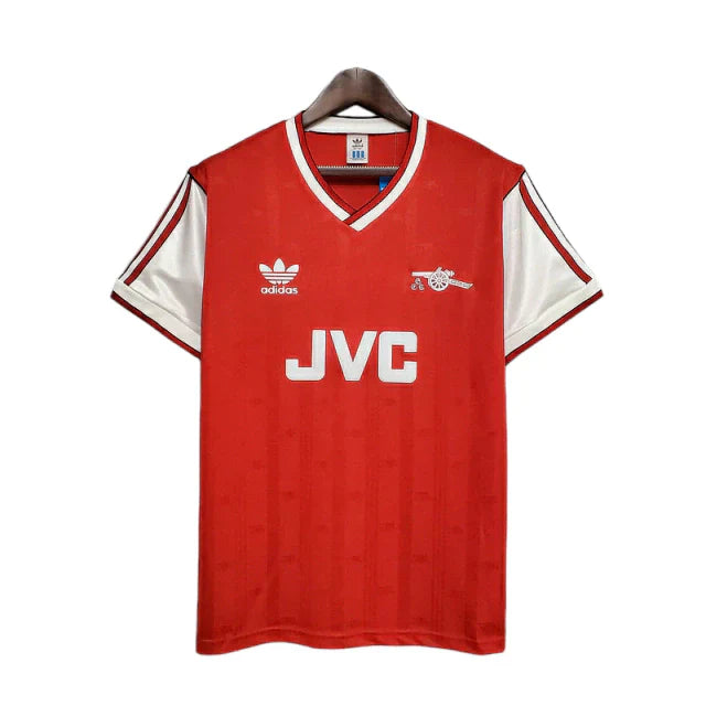 Camisa Arsenal Retrô 1988/1989 Vermelha- Adidas - Rezenha 10 FC