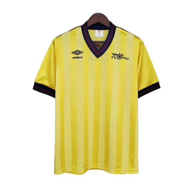 Camisa Arsenal Retrô 1983/1986 Amarela - Umbro - Rezenha 10 FC