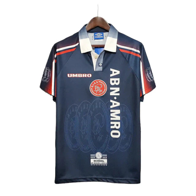 Camisa Ajax Retrô 1997/1998 Azul - Umbro - Rezenha 10 FC