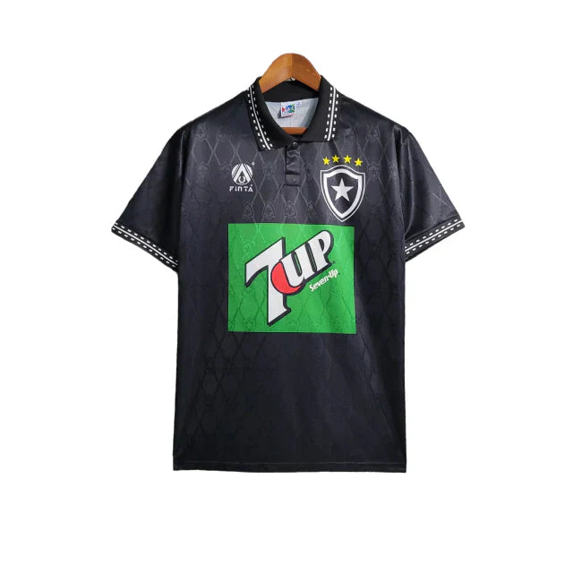 Camisa Retrô Botafogo II 1995/96 Masculina Preta - Rezenha 10 FC