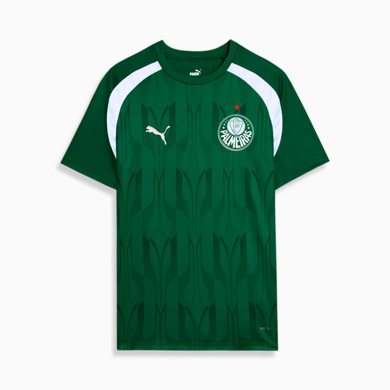 Camisa Palmeiras 24/25 Pré Jogo Puma Masculina - Verde - Rezenha 10 FC