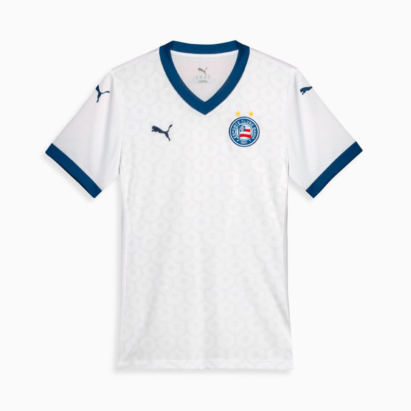Camisa Feminina Bahia 25/26 Home Puma Torcedor - Branca - Rezenha 10 FC