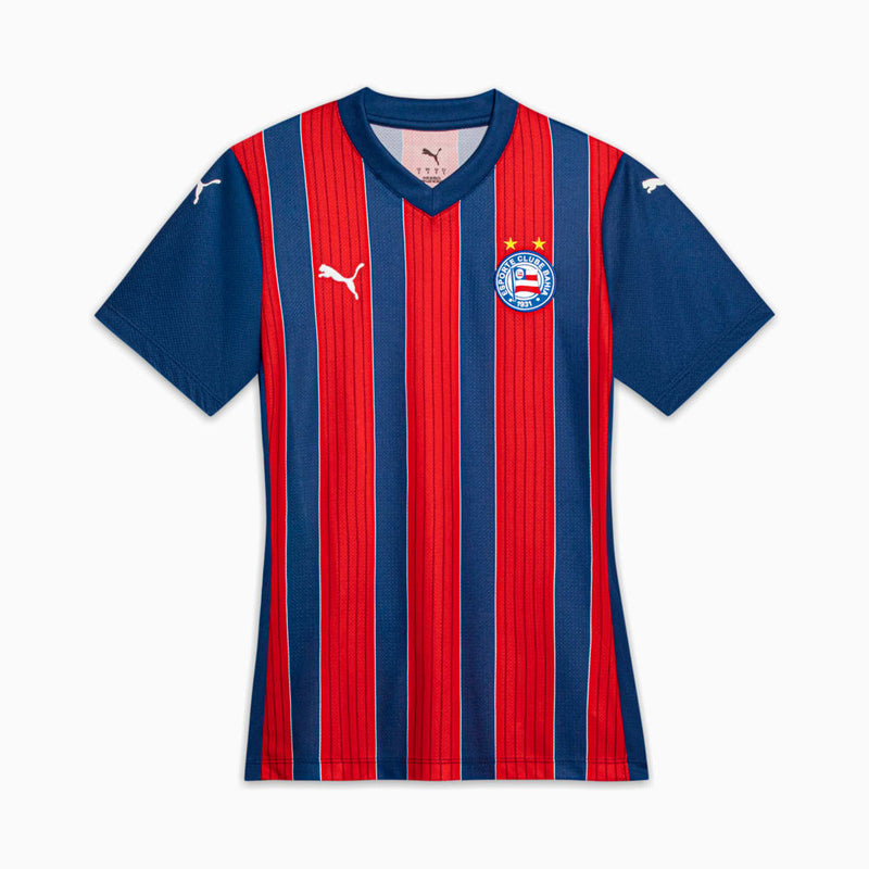 Camisa Feminina Bahia 25/26 Away Puma Torcedor - Azul - Rezenha 10 FC