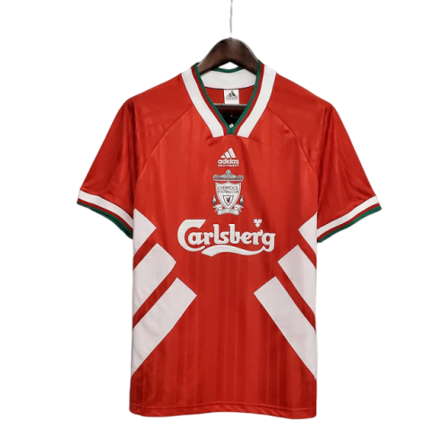 Camisa Liverpool Retrô 1993/1995 Vermelha - Adidas - Rezenha 10 FC