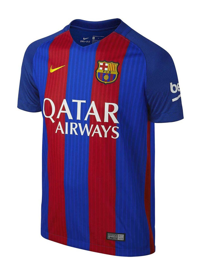 Camisa Retrô Barcelona Home 16/17 Nike Torcedor Masculina - Rezenha 10 FC