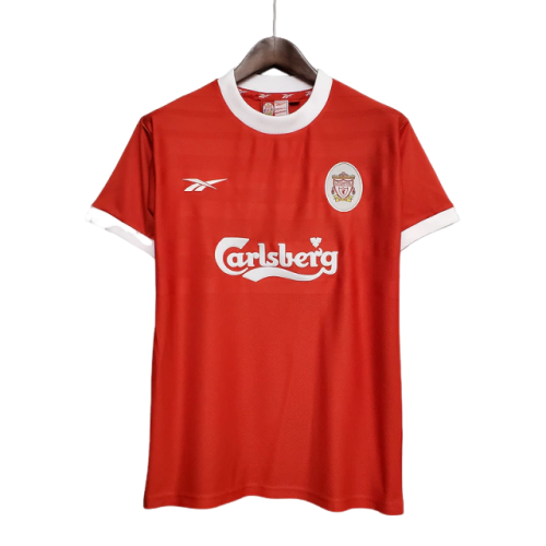 Camisa Liverpool Retrô 1998 Vermelha - Reebok - Rezenha 10 FC